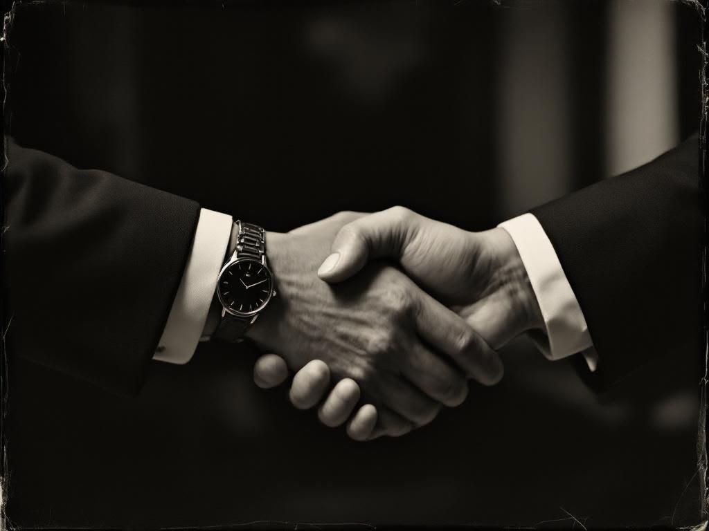 Partnership handshake